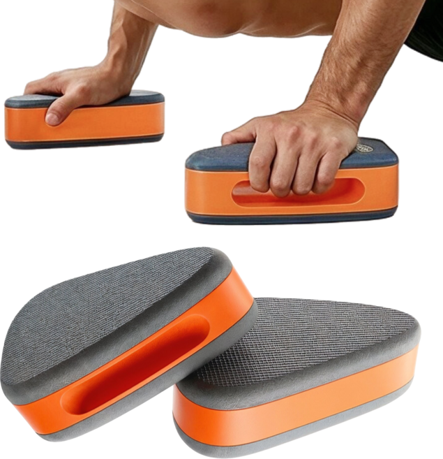 손바닥 안아픈 푸쉬업바 팔굽혀펴기 기구 푸시업바 패드 푸샵 보드, 그레이, SA3035BF