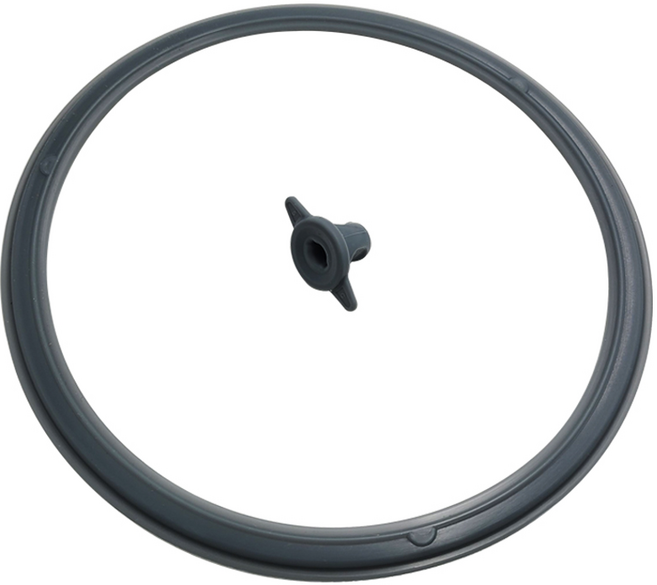 쿠쿠 정품 10인용 분리형 커버 패킹, 10인용 분리커버+고무손잡이, 1개