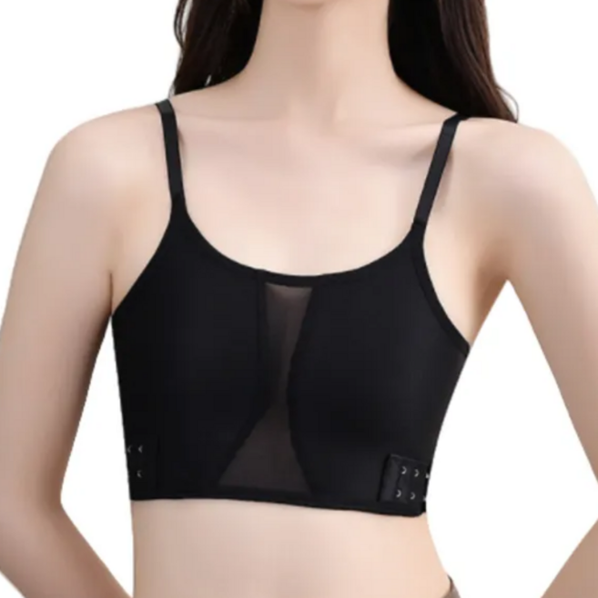 투이스타 큰가슴 압박 브라 랩 사이드후크
