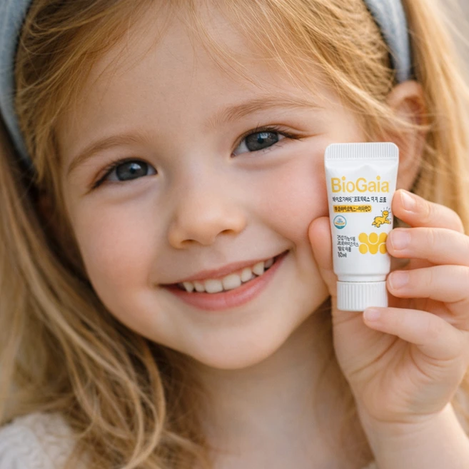 바이오가이아 프로텍티스 이지드롭 프로바이오틱스 + 비타민 D 영양제, 10ml, 1개 - 쿠팡