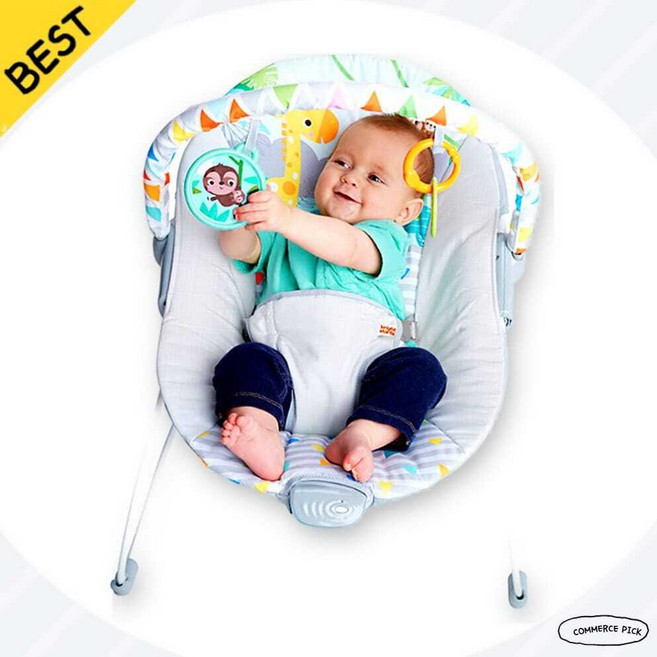 [팔마누] 아기바운서 신생아흔들바운서 신생아바운서흔들의자 기글사파리 바운서I2