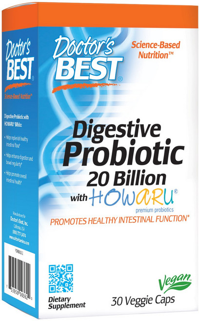 Doctor's BEST 益生菌膠囊, 30顆, 1盒