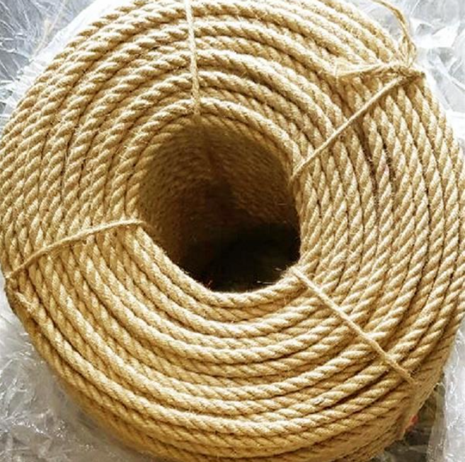 한성다이노 조경용로프 인테리어용 마닐라로프 (30mm~80mm 100M) 밧줄 동아줄 삼줄 줄다리기용 두꺼운밧줄, 100M