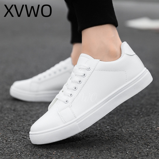 XVWO 남성 스니커즈 캐주얼 운동화 빅사이즈 부드러운 소재 데일리 신발