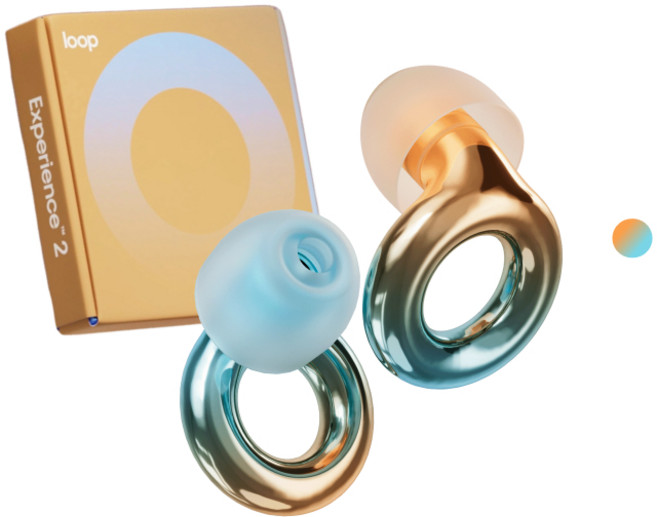 Loop 룹 이어플러그 익스피리언스 2 x 코첼라 층간 소음 수면 소음방지 귀마개, Coachella