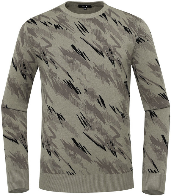 [JDX] 남성 등판 패턴 라운드 스웨터(X1SPU3333BE)