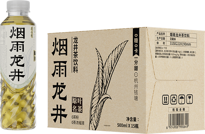 차샤오카이 연우용정 녹차 500ml 15개, 1박스, 7.5L