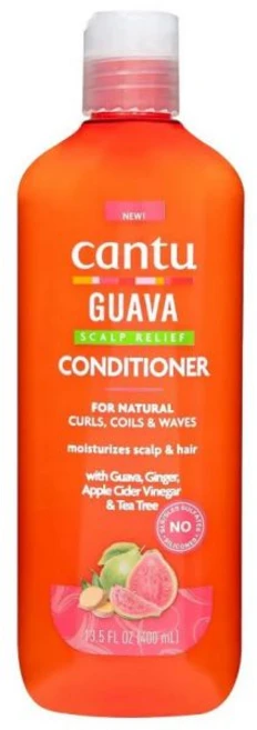 Cantu칸투 구아바 두피 컨디셔너 13.5 FL OZ (400ml) 무설페이트, 1, 400ml - 쿠팡