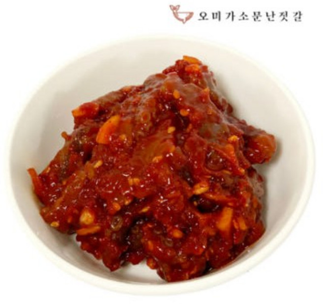 낙지젓갈 국내제조 식감최고 프리미엄저염 밥반찬 속초중앙시장 오미가소문난젓갈 [원산지:상세설명에 표시], 1개, 450g