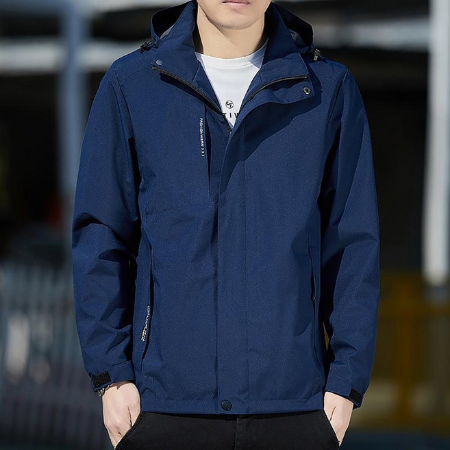 지고다그 남자 간절기용 아웃도어 점퍼 후드 자켓 통기성 방풍 캐주얼 상의 YY31302