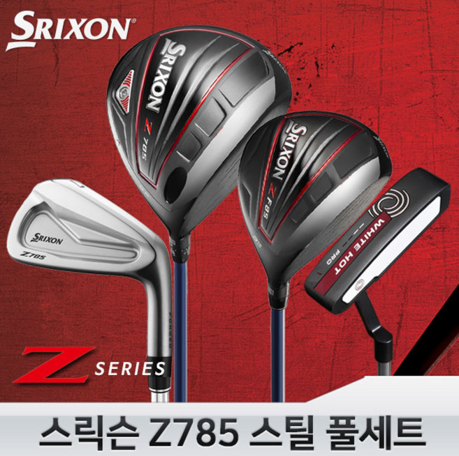 던롭스포츠코리아 스릭슨 Z-785 스틸 골프채 풀세트, 9.5도 VR 6SR