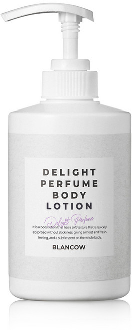 블랑카우 딜라이트 퍼퓸 바디 로션, 500ml, 1개