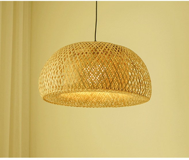 토탈LED 라탄450 1등 거실간접 조명등 전등갓 식탁등 식탁 펜던트 조명, 펜던트조명+주광색 볼구(전구포함)