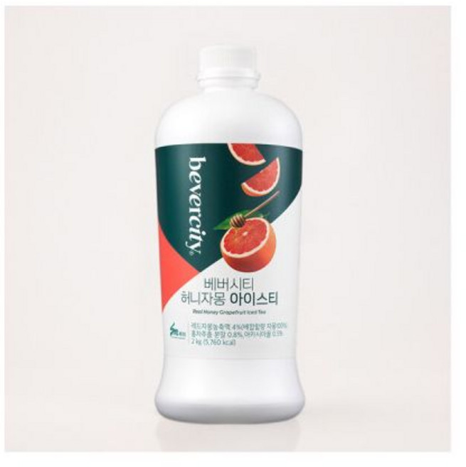 베버시티 세미 허니자몽 아이스티 2Kg 대용량