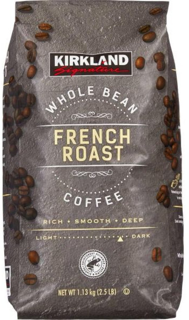 커클랜드 프렌치 로스트 커피 원두 2.4파운드(1.13kg)