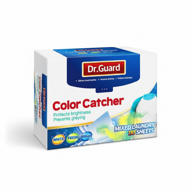 리빙 닥터가드 대용량 이염방지 및 먼지제거 시트 110매입 1개, 110개입