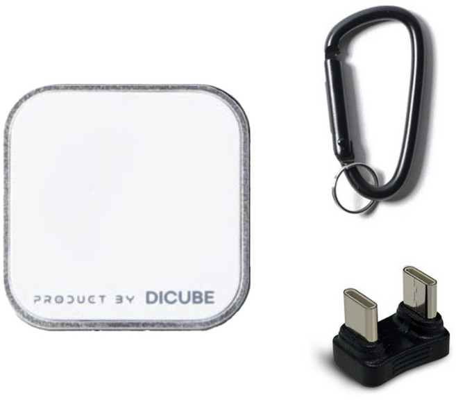 스몰컴팩트형 디큐브 휴대용 애플 워치 충전기