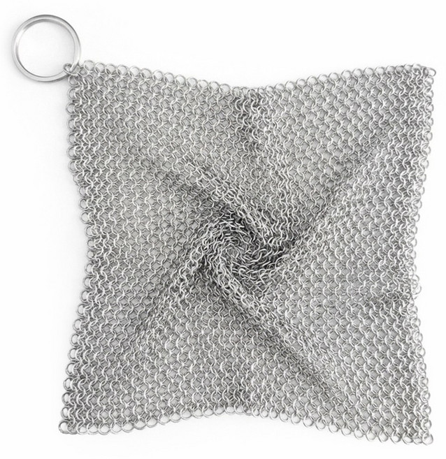 아뜰라임화이트 주방 반영구 스텐 316 링수세미, 1개, 1개입