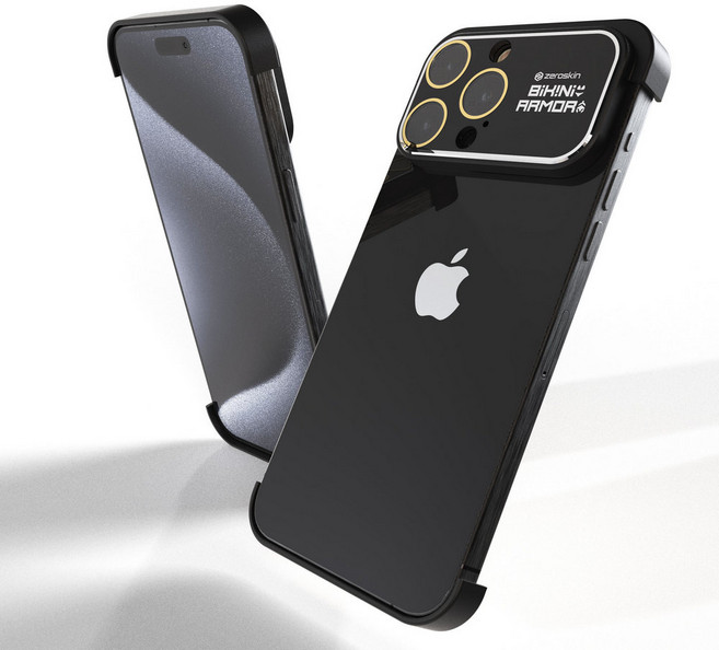 아이폰15프로맥스 케이스 풀바디필름 비키니 아머 플러스 제로스킨