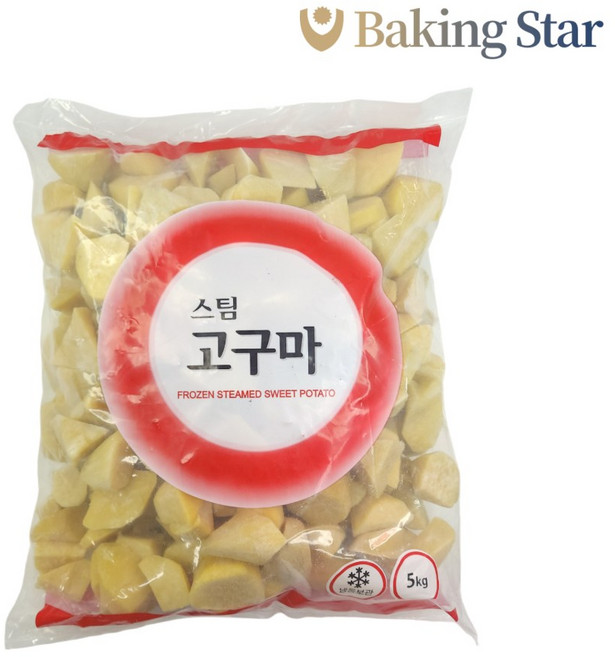 팜피아 냉동 스팀고구마 5kg 맛탕 유탕, 1개