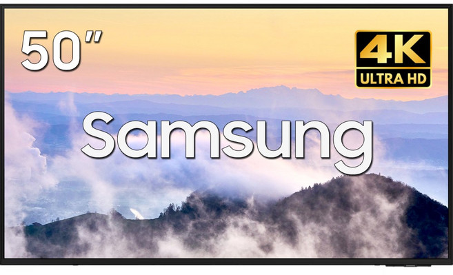 삼성전자 UHD 스마트 사이니지 TV BED-H UHD 4K LED 에너지효율 1등급, LH50BEDH, 방문설치, 벽걸이형, 50인치
