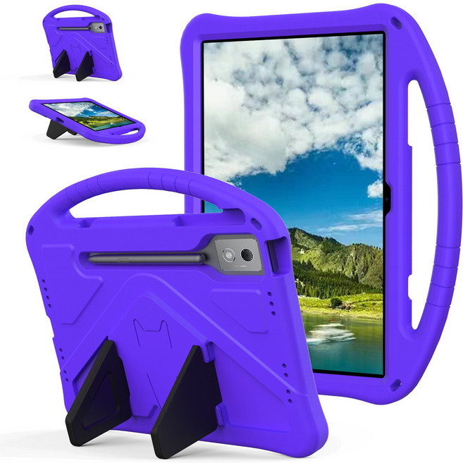 For Lenovo Idea Tab Pro / Xiaoxin Pad Pro 12.7 2025 Case EVA Portable Back Cover TB373FU TB375FC, Purple, Xiaoxin Pad Pro TB375FC 12.7