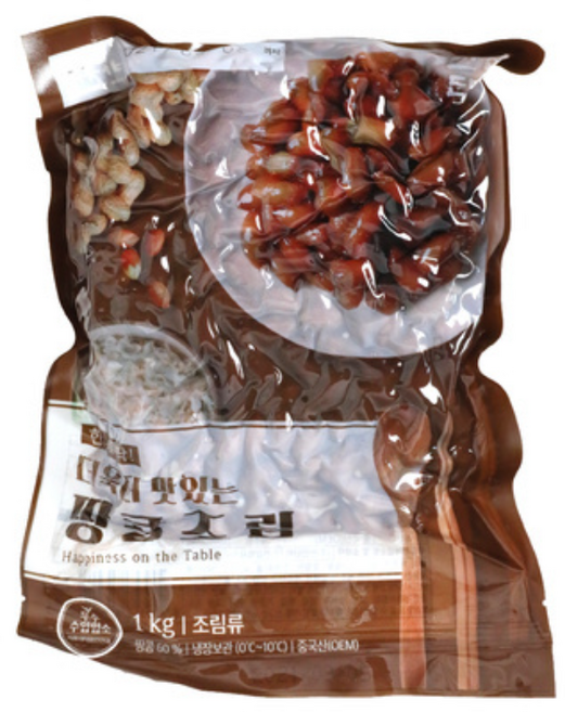 반찬단지 땅콩조림, 1kg, 24개