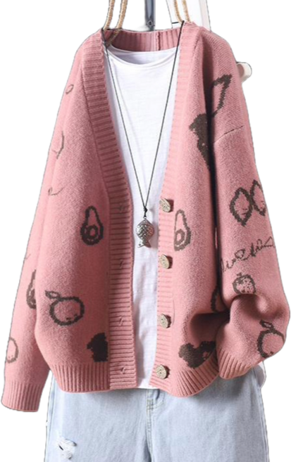 티티웍스 여성 루즈핏 니트 가디건 가을가디건 겨울가디건 간절기 카디건