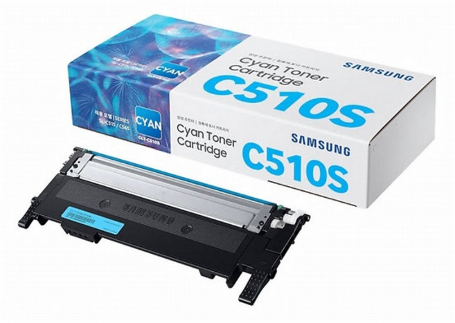 삼성전자 컬러 레이저프린터 토너, 사이안(CLT-C510S), 1개