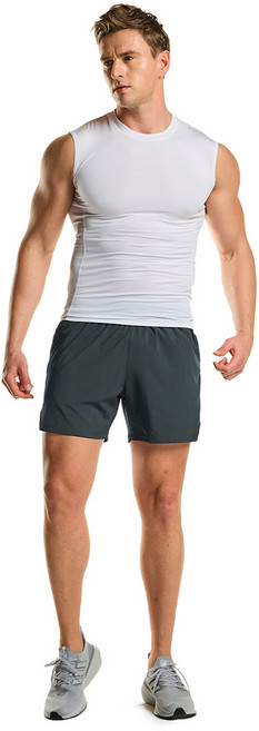 테슬라 남자 러닝쇼츠 경량 메쉬 투인원 쿨링 운동복 반바지 트레이닝 팬츠