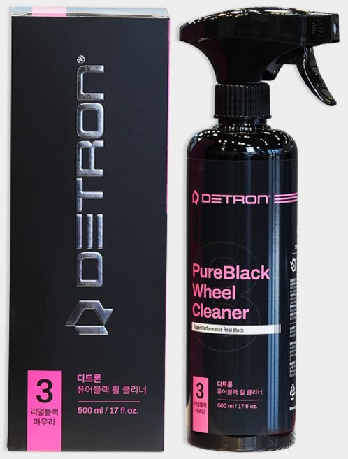 디트론 퓨어블랙 휠 클리너 갈변 제거 리얼 블랙연출, 1개, 500ml