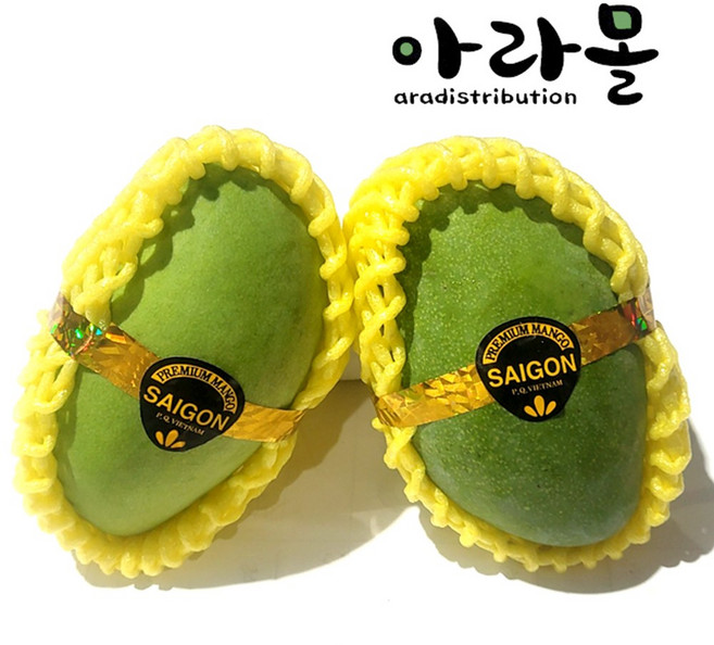 아라몰 베트남 그린망고 (Vietnam Keo mango), 1kg(3수), 1박스