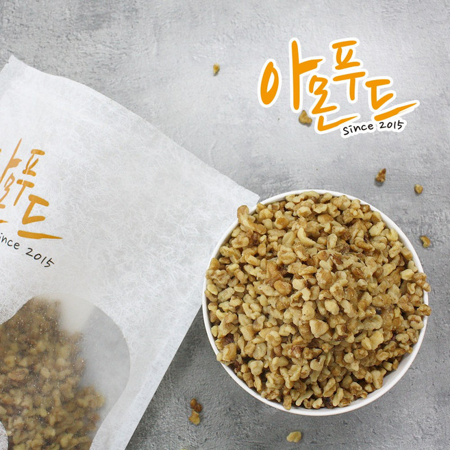 호두분태 햇 호두 분태 1/8태 껍질없는 아몬푸드 500g, 1개