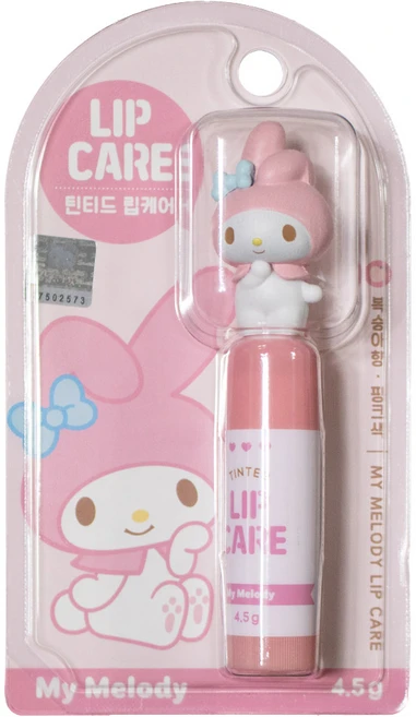 마이멜로디 립케어 [틴티드 복숭아향] [Q0460], 4.5g, 1개 - 쿠팡