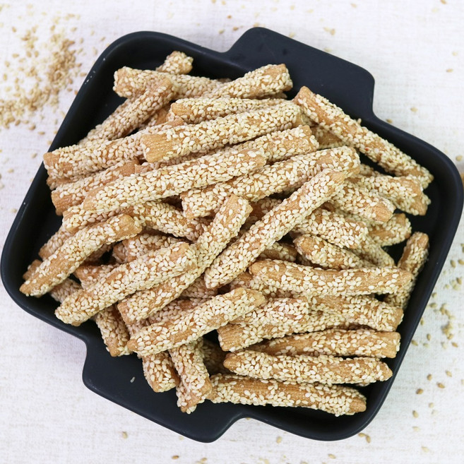 구워서 고소하고 담백한 인간사료 참마깨강정, 1개, 400g