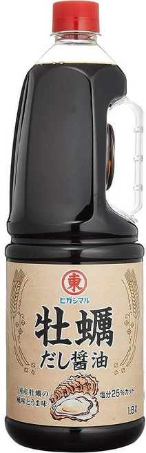 히가시마루 굴 다시 간장, 1개, 1.8L