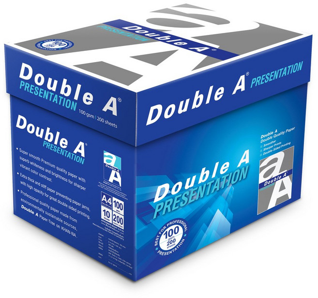 더블에이 100g, 2000개, A4