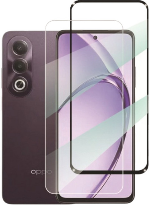 OPPO A3X 4G版 鋼化玻璃保護貼 滿版全覆蓋 高清防指紋, 1個