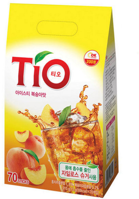 동서 티오아이스티복숭아맛70T 아이스티, 13g, 70개입, 2개, 13g