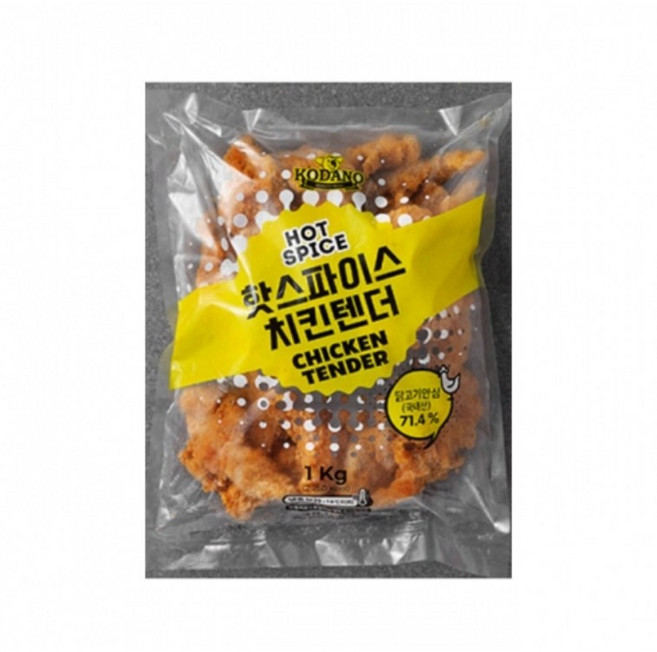 코다노 핫스파이스 치킨텐더, 1kg, 10개