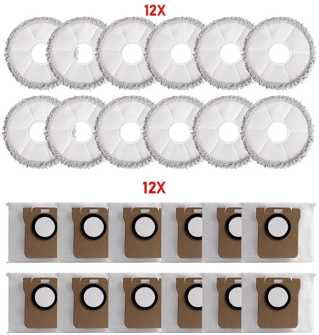 샤오미 X20 Plus /X20 Max /X10+ 드리미 L10 Ultra /L20 Ultra /L30 Ultra 미지아 M30S / M40용 먼지 봉투, 05 set C, 01 set C