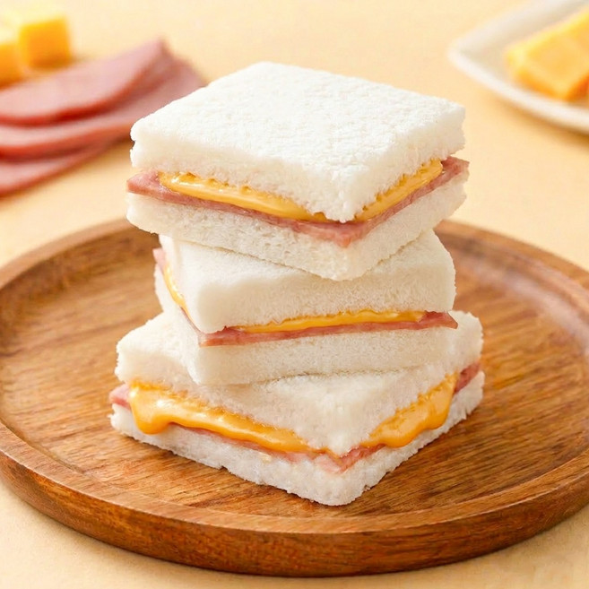 참진주로컬푸드 햄치즈설기 치즈떡 식사대용 개별포장 32개입, 1개, 85g