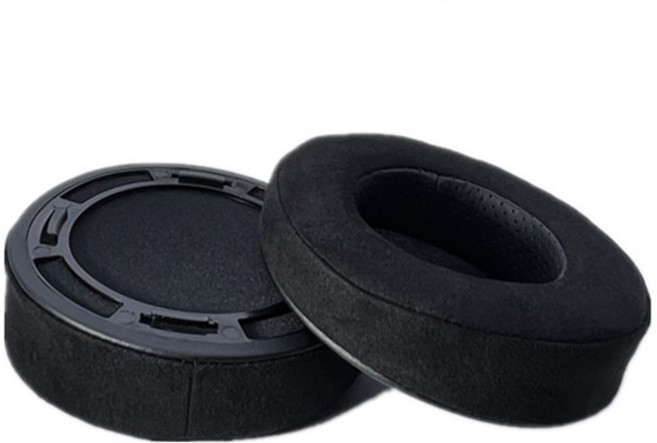 Hifiman SUNDARA HE400 HE400SE 400I 400S HE560 560I HE500 300 350 HE3 5 6 헤드폰 교체 용 이어 패드 벨벳 블랙 용 이어 패, 4) Black