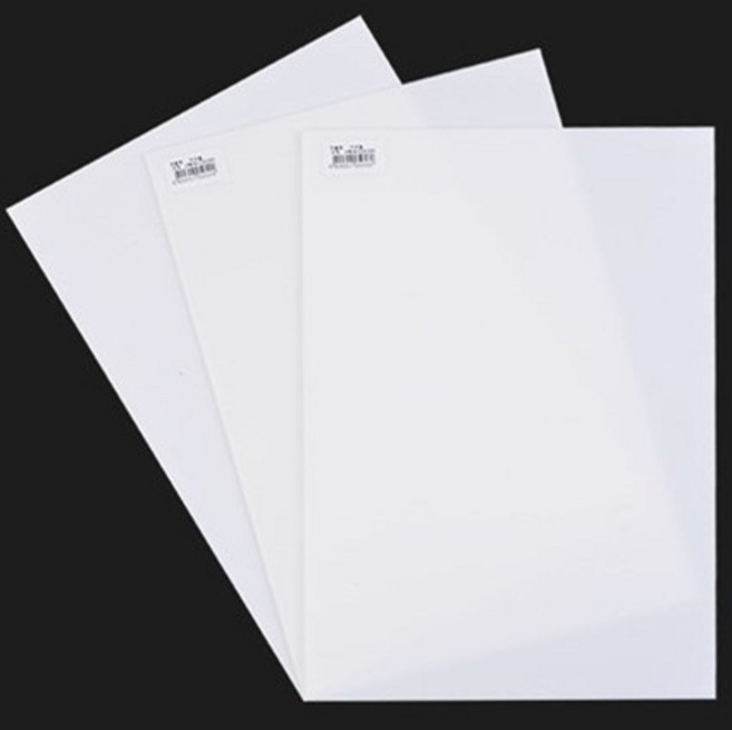 A4 아크릴판 흰색 불투명 5개