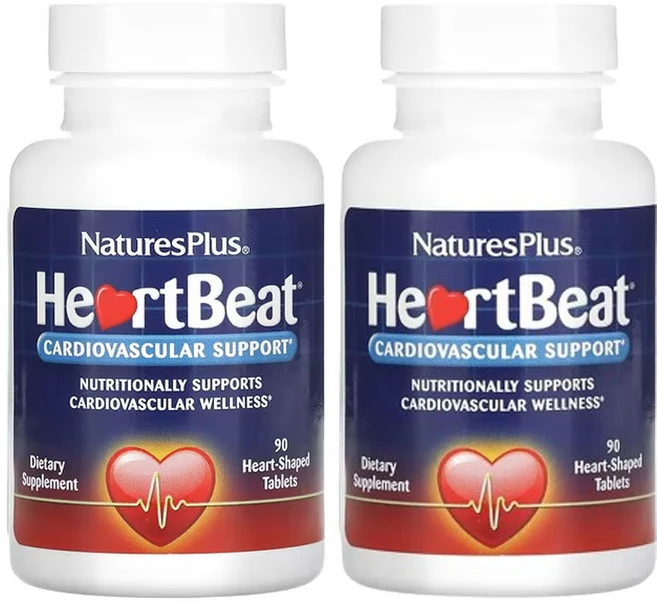 네이쳐스플러스 하트비트 심혈관 지원 90하트모양정제, 2개, 90정 - 쿠팡