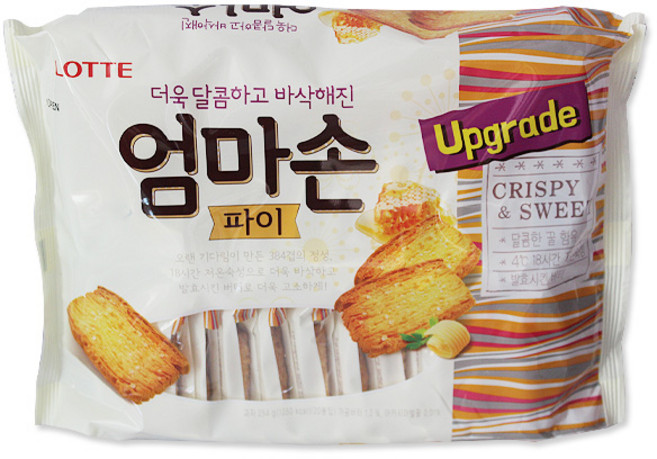 롯데제과 엄마손 파이, 254g, 1개