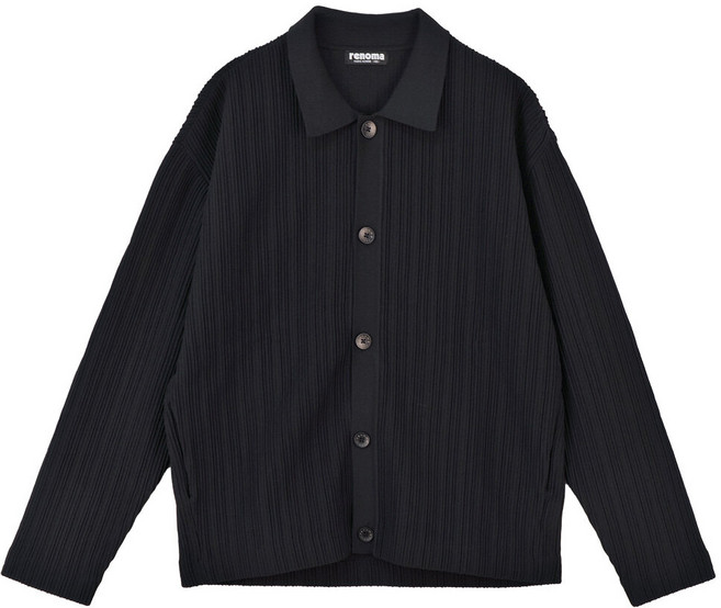레노마 옴므 레노마 버튼업 가디건 블랙 RPAMKT10A