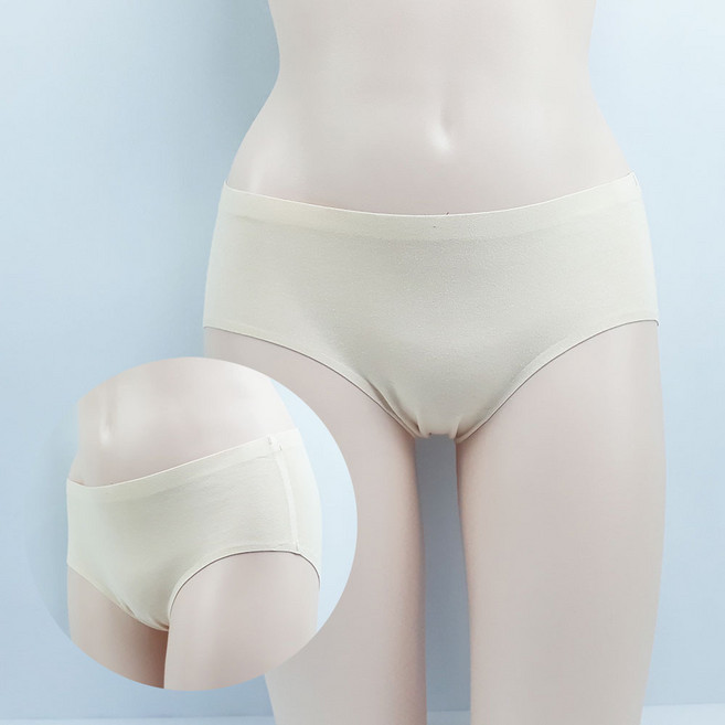 쫀쫀한 여성 면 스판 누디 햄팬티