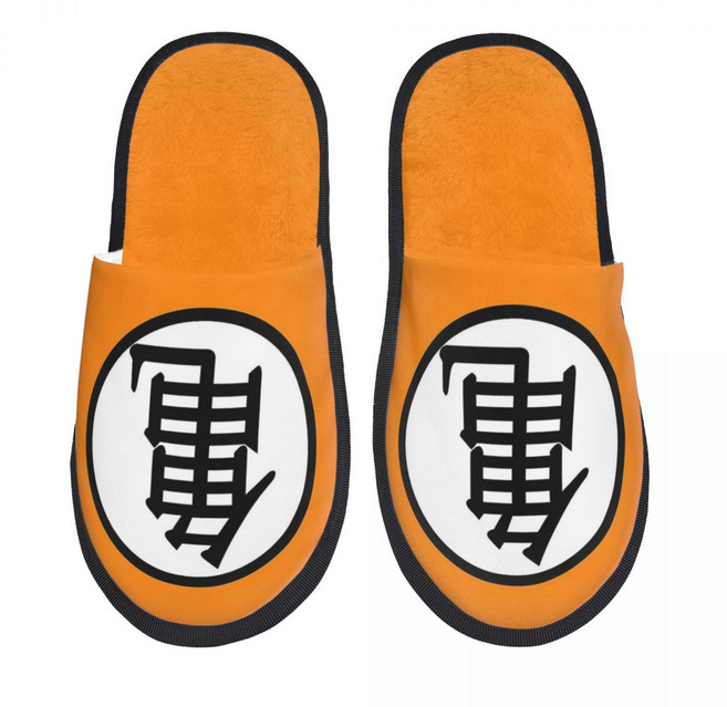 EVA일본 드래곤 애니메이션 DBZ 손오공 집 슬리퍼 미끄럼 방지 소프트 메모리 폼 슬라이드 침실, 02 2, 01 40