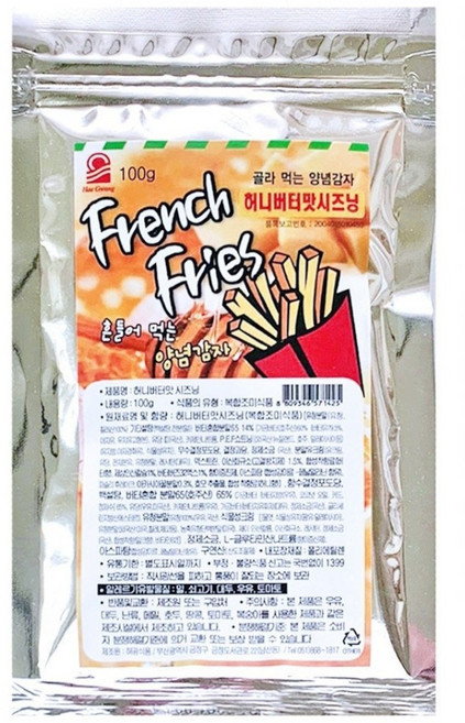 만능 분말 시즈닝 허니버터맛 양념감자 치즈볼, 100g, 1개